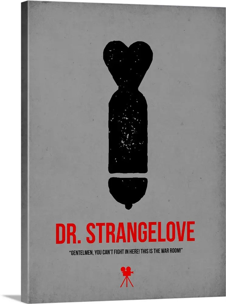 Dr. Strangelove Canvas Art Filmsvibez