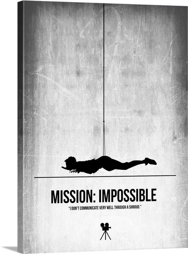 Mission Impossible Canvas Art Filmsvibez