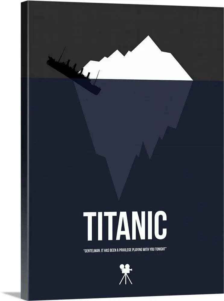 Titanic Canvas Art Filmsvibez