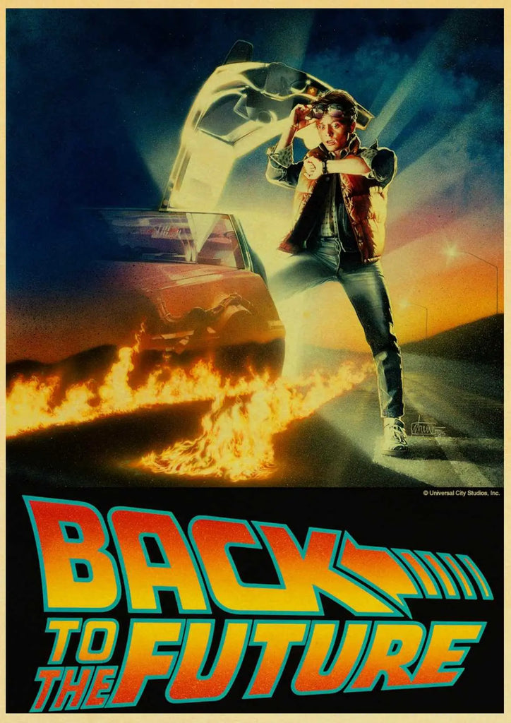 Back to the Future Posters Films Vibez