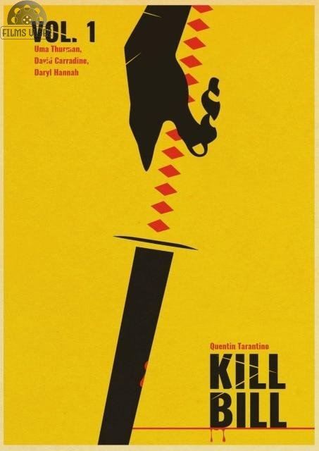 Classic Kill Bill Posters Films Vibez