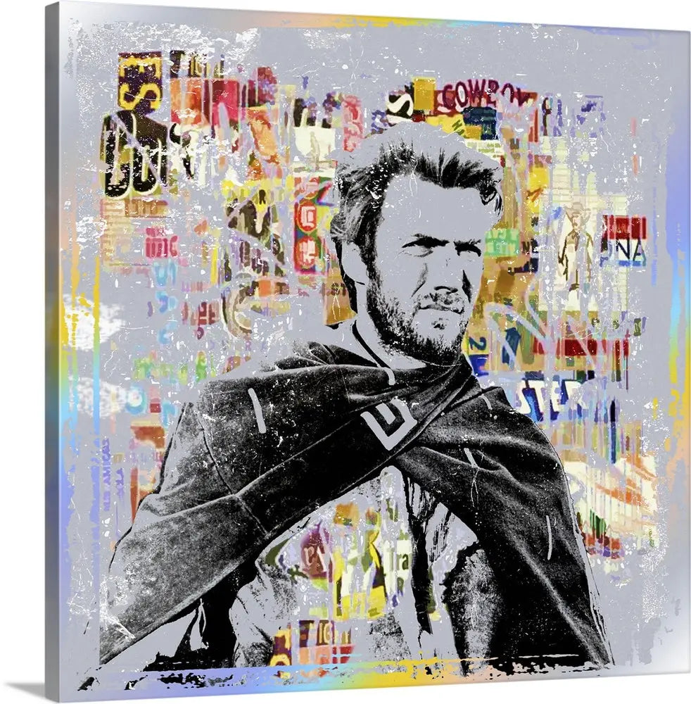 Clint Eastwood Canvas Art Films Vibez