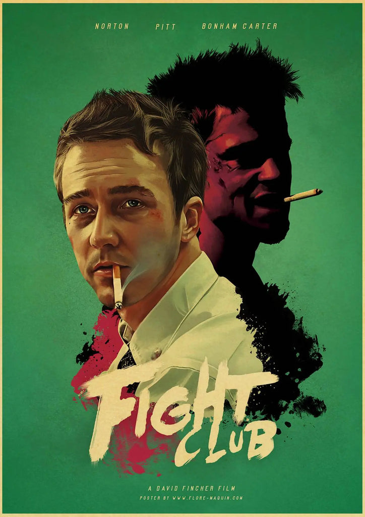 Fight Club Posters Films Vibez