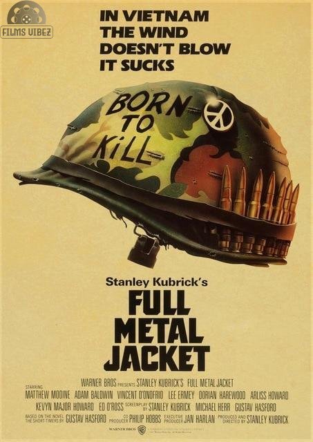 Full Metal Jacket Poster Films Vibez