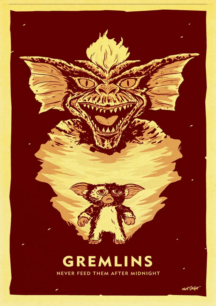 Gremlins Posters Films Vibez