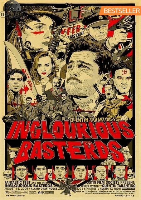 Inglourious Basterds Poster Films Vibez