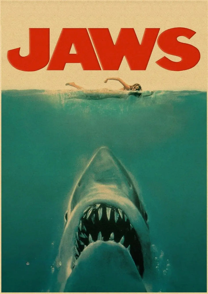 Jaws Poster Films Vibez