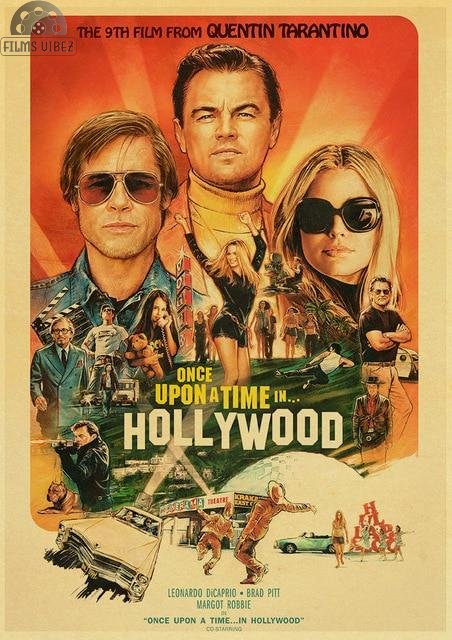 Once Upon A Time In Hollywood Poster Films Vibez