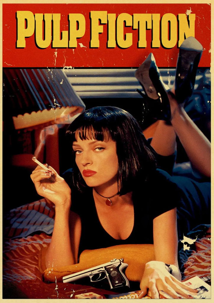 Pulp Fiction Posters Filmsvibez
