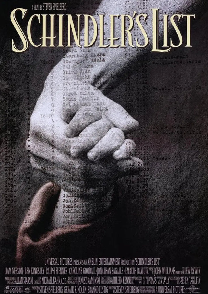 Schindler's List Poster Films Vibez