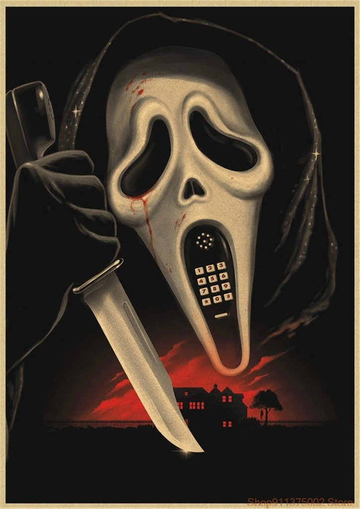 Scream Posters Films Vibez