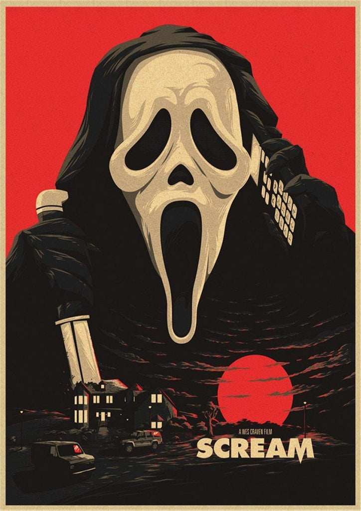Scream Posters Films Vibez