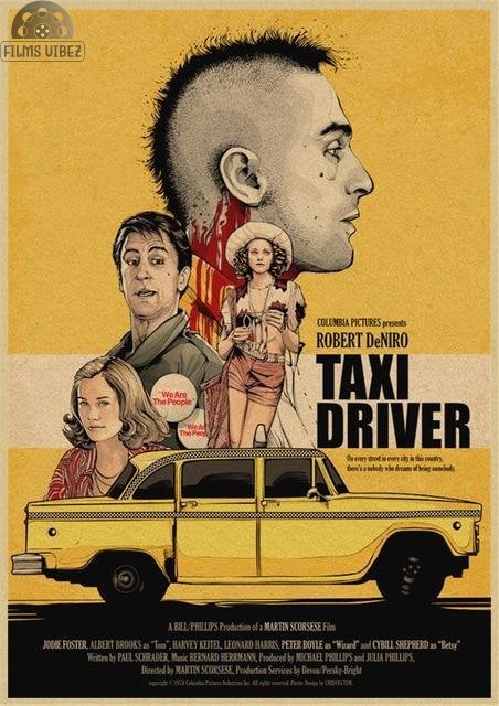 Taxi Driver Kraft Posters Films Vibez