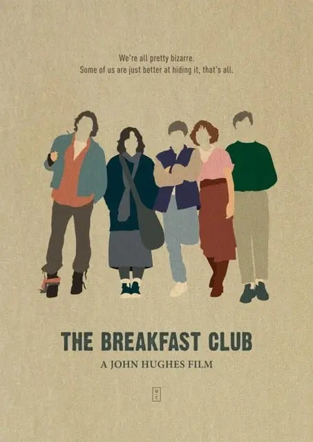 The Breakfast Club Poster Films Vibez