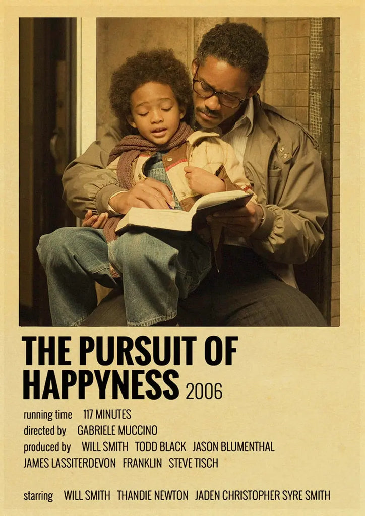 The Pursuit of Happyness Poster Films Vibez