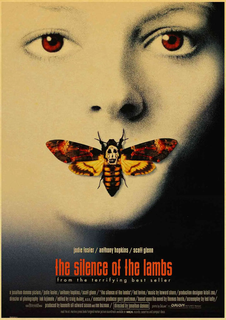 The Silence of the Lambs Poster Films Vibez