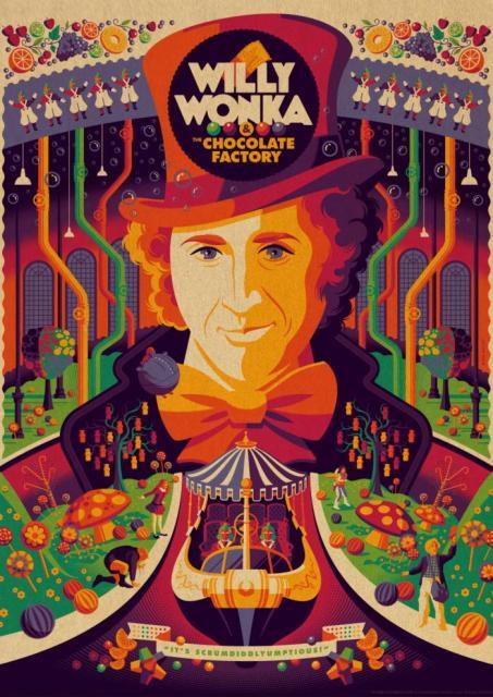 Willy Wonka & the Chocolate Factory Posters Films Vibez